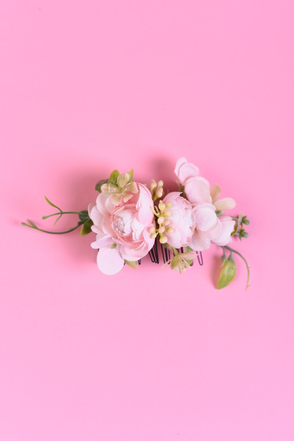 Cottage Rose Hair Clip