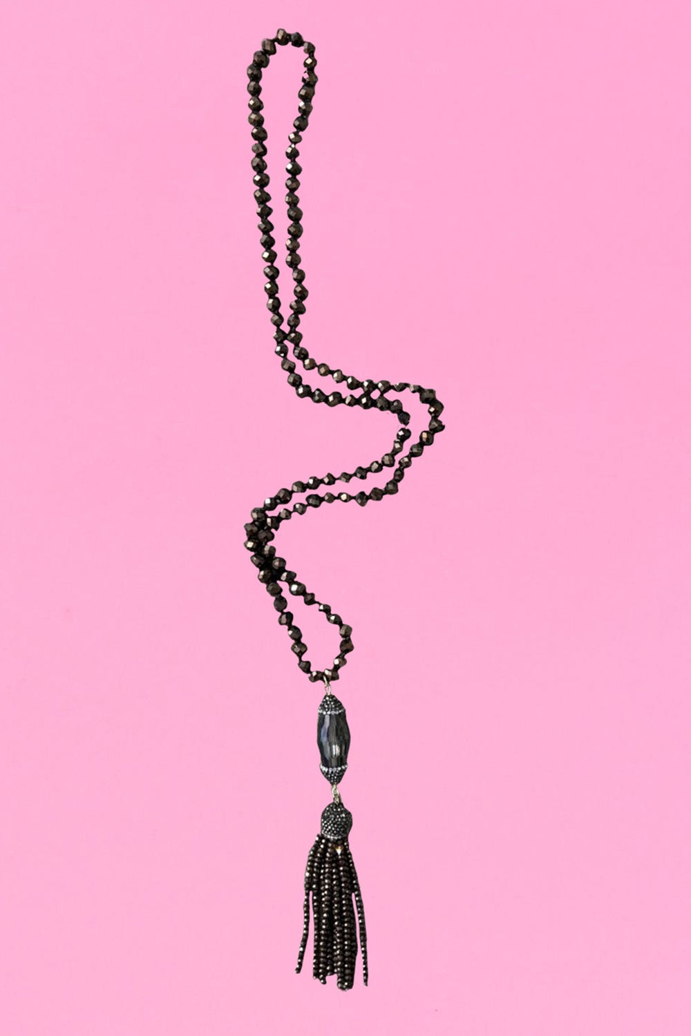 The Crystal Glam necklace in bronze by Annah Stretton