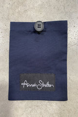 cotton bag to keep face mask in
