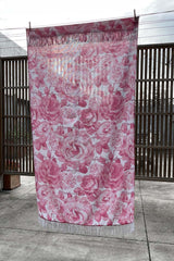 Annah Stretton Cotton turkish towel pink floral print