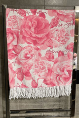 Annah Stretton Cotton turkish towel pink floral print