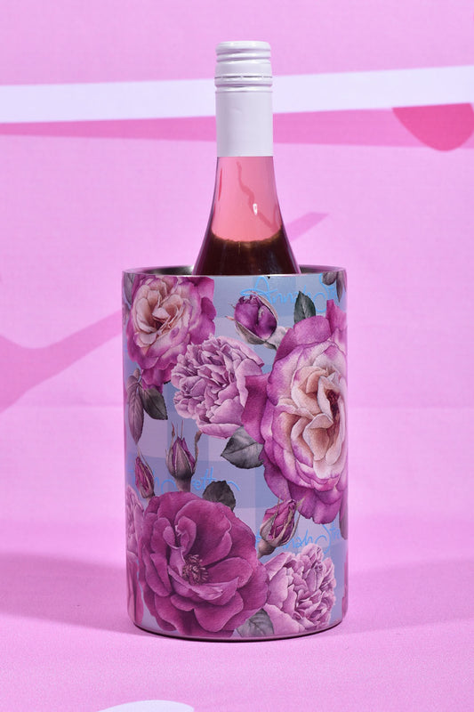 Annah stretton floral wine cooler with annah stretton rose