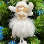 AS Xmas Fleur Angel - White