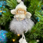 AS Xmas Fleur Angel - Silver