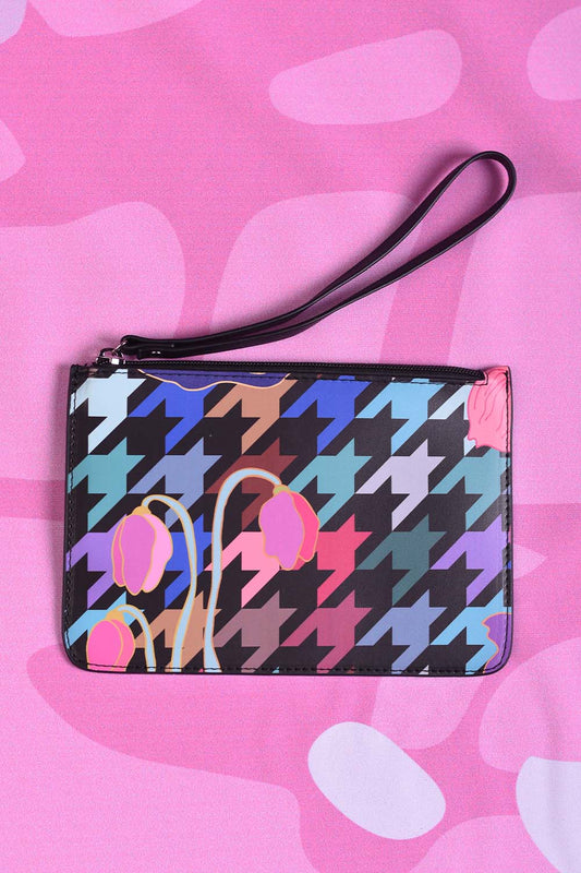 AS Large Coin Purse - Houndstooth - SALE