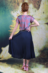 Back of model wearing the Annah Stretton Mila Skirt