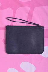 Annah Stretton Pebbled Clutch - Navy - SALE