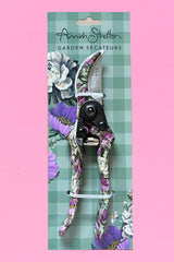 annah stretton green floral garden pruners