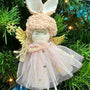 AS Xmas Bunny Angel - Pink