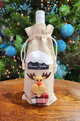 AS Christmas Wine Bag - Taupe