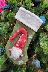 AS Knit Santa Stocking - Olive