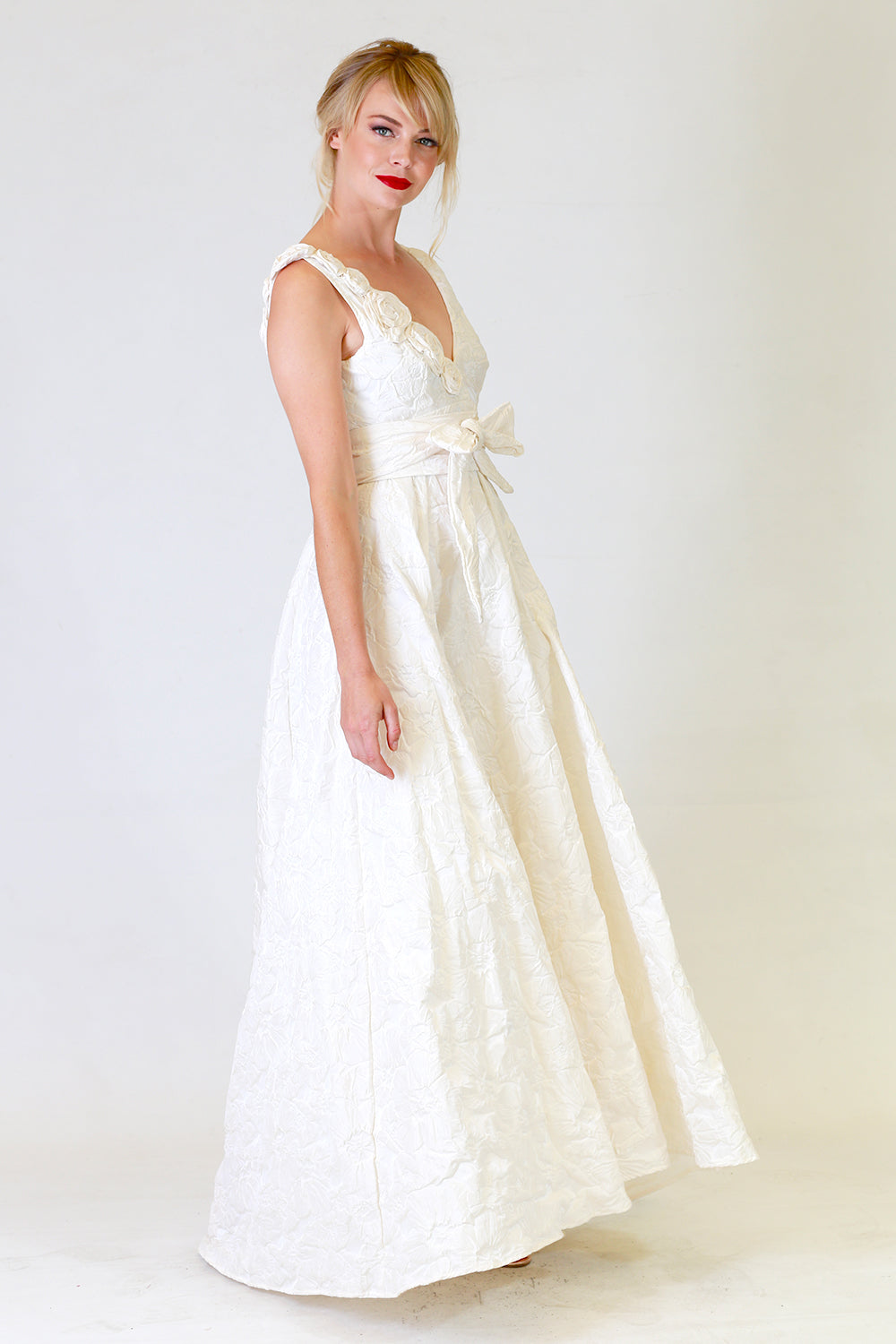 baby didion genevieve wedding dress in white