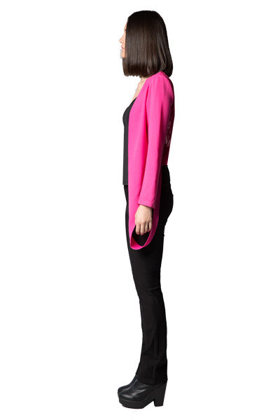 Yasmeen 10 Cardigan, Pink, Annah Stretton NZ Fashion
