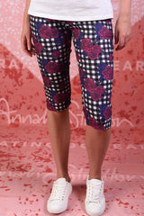 Capri Pants - Cerise Peony - SALE