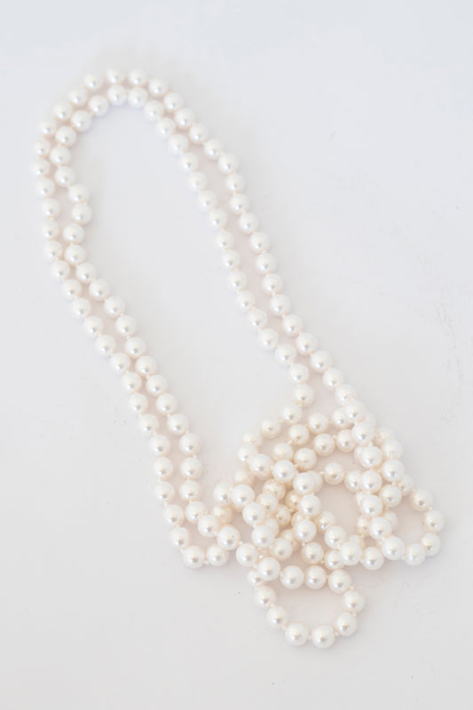 White Pearls Necklace | Annah Stretton | Designer Accessories