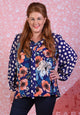 Darcy Top - Indigo - SALE