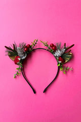 Festive Felicity Headband - Green