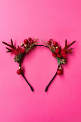 Festive Felicity Headband - Red