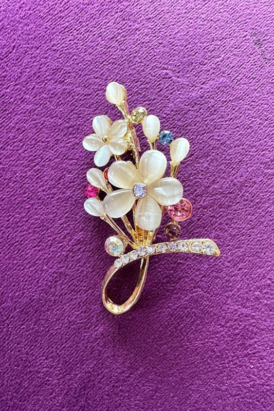 Glam Bouquet Brooch