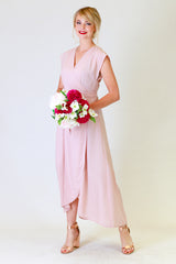 gretchen gina bridesmaid dress in pink