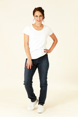 janie jeans blue stretch denim 