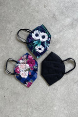 KN95 Respirator Non Medical Face Mask - Pack of 10 - The Florals & Plain Pack