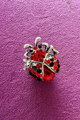 Ladybug Brooch