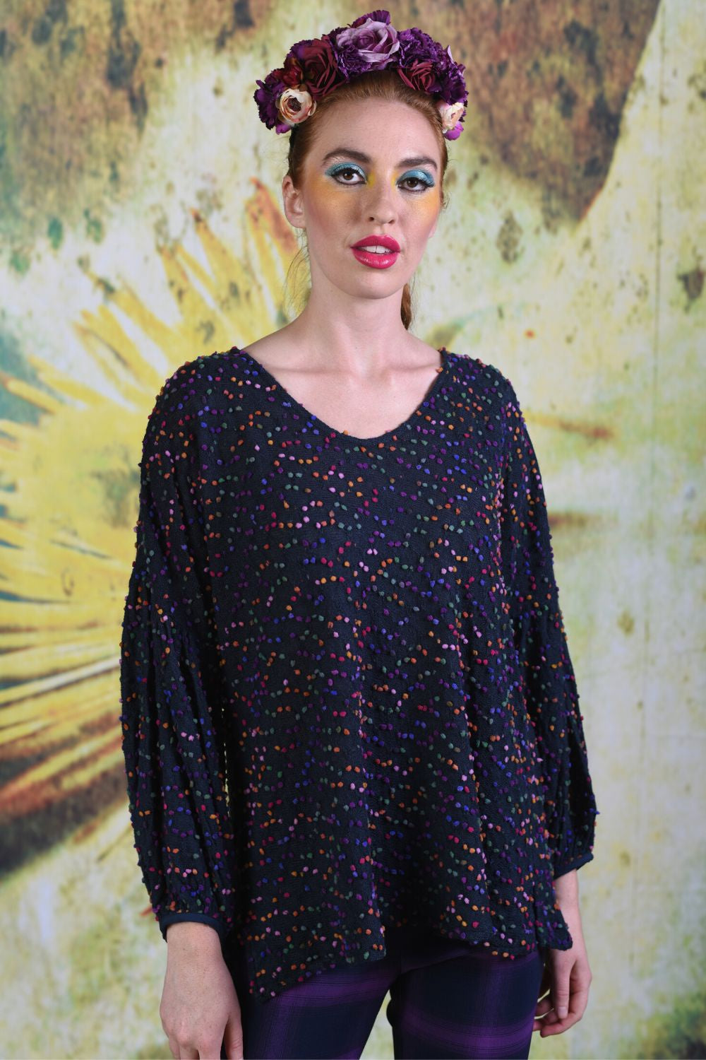 Model wearing the Annah Stretton Lola Top