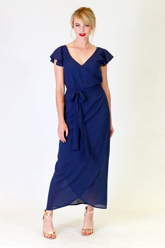 Mandy May Dress | Wrap Around Dress | Autumn Winter 19 Annah Stretton Fashion NZ 