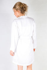 White Robe | Undergarments | Kimono sleeve | Kimono | Bridal Robe | New Zealand Fashion | Annah Stretton