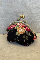 Annah Stretton Designer Mini Coin Purse Black