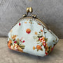 Mini Floral Coin Purse - Mint