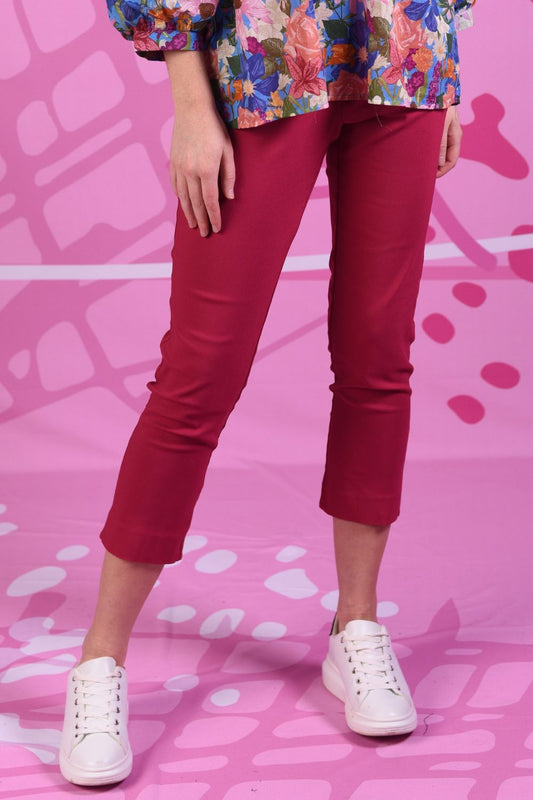 Orbit Iris Pant - Cerise