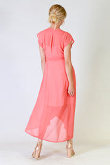Gretchen Dress, Annah Stretton Bridal, Wrap Around Dress, Shot on Model