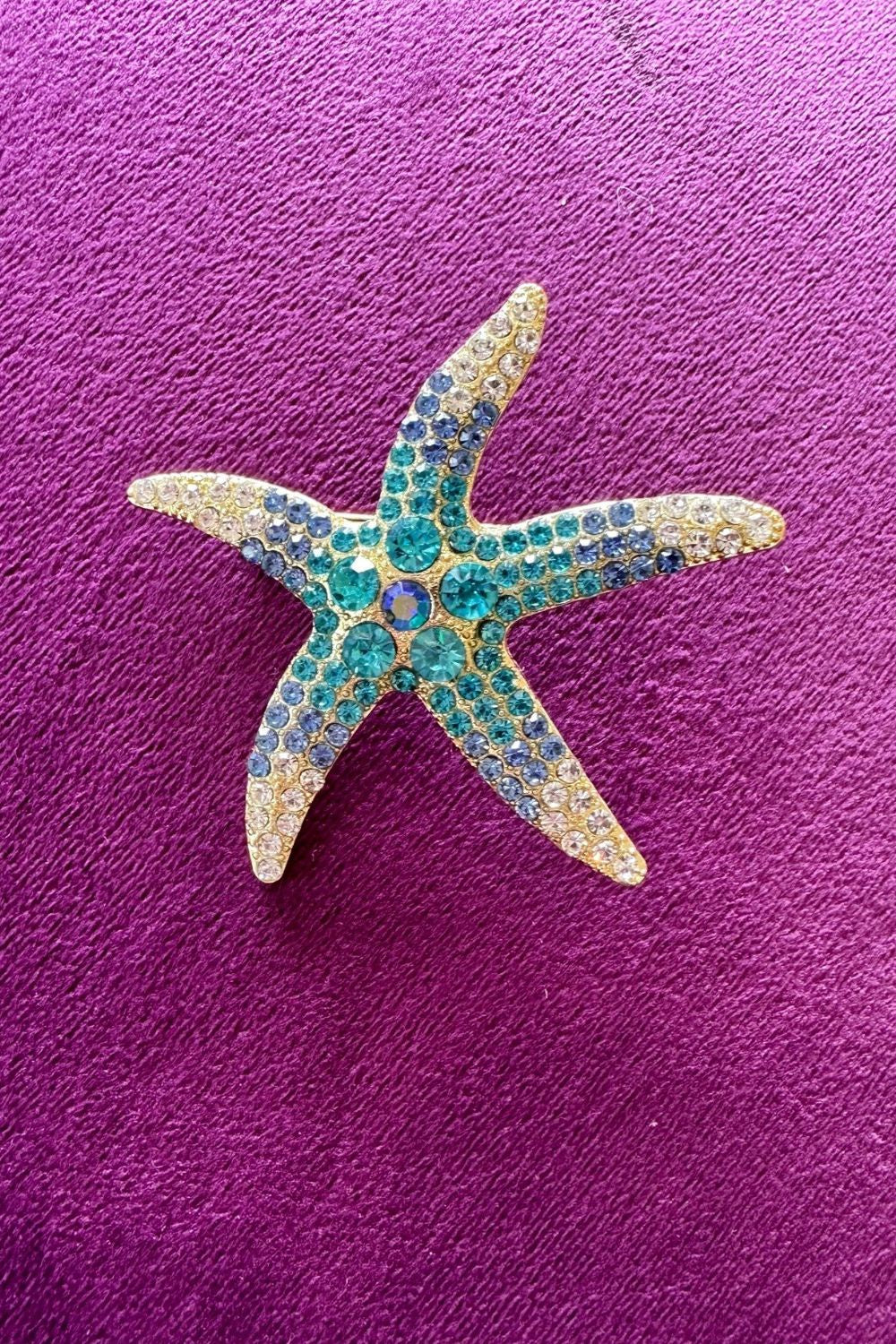 Sally Starfish Brooch