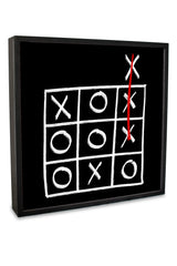 Noughts and Crosses Lightbox | Home Decor | Light box | Art Lightbox | Quote Lightbox | Quote | Annah Stretton | Homewares