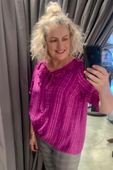 Tiger Lily Top - Magenta