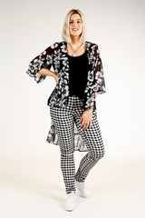 Vita Vanessa Pants - Black And White