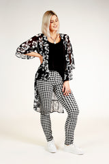 Vita Vanessa Pants - Black And White