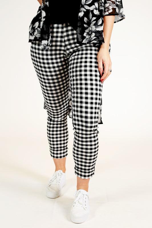 Vita Vanessa Pants - Black And White