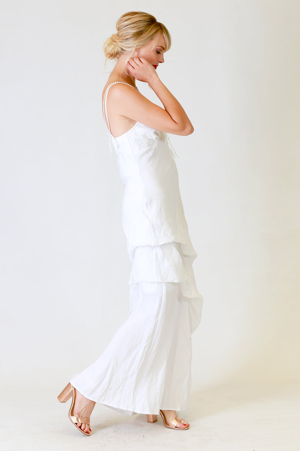Hayley Ruby Dress, Annah Stretton Bridal, Ivory Wedding Dress, Shot on Model