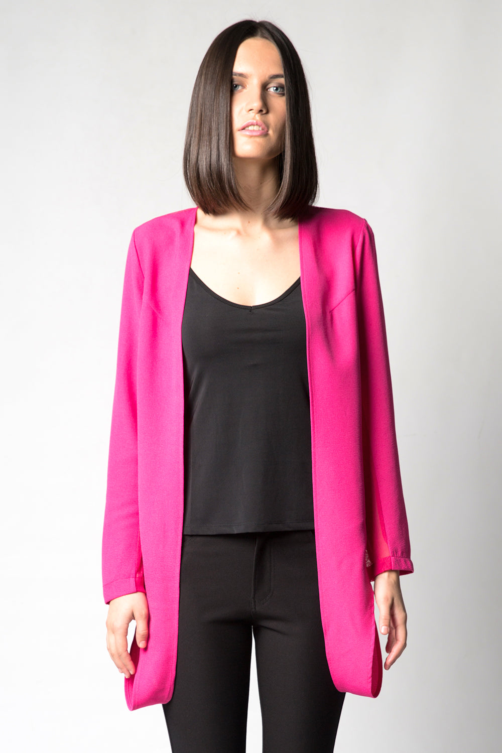 Yasmeen 10 Cardigan, Pink, Annah Stretton NZ Fashion