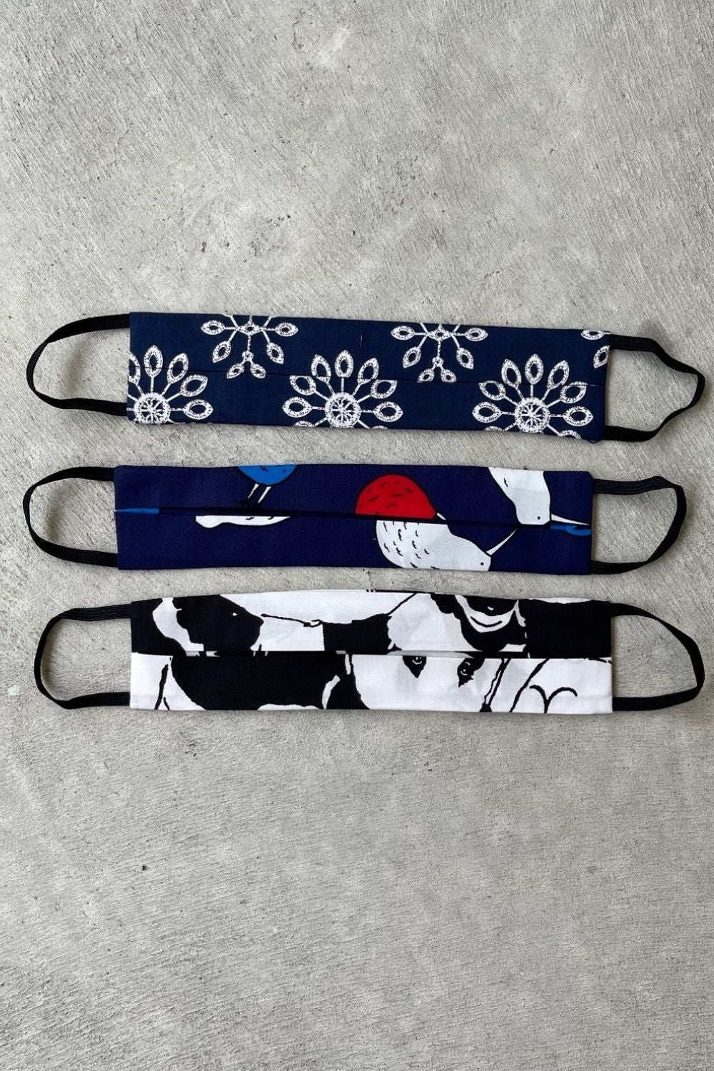 Boys Basic Reusable Cotton Face Mask (BOY)- Pack of 3
