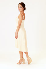 zita zara aline slip in nude, v neckline 